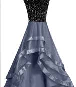 Silver woven velvet kids-girl-gowns