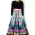 Gorgeous Peacock blue and Black Dori and Sequins Embroidered Art Silk Lehenga choli for wedding