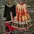 Mesmerizing Cream and Black Dori and Sequins Embroidered Art Silk Party wear Lehenga Choli