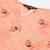 Peach printed cotton cotton-kurtis