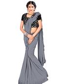 Ready To Wear Stitching Blouse With Broach And Sequence Blouse