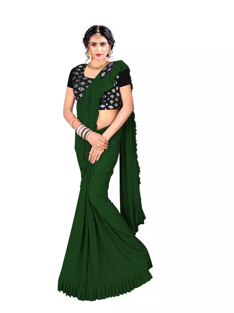 Ready To Wear Stitching Blouse With Broach And Sequence Blouse
