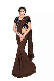 Ready To Wear Stitching Blouse With Broach And Sequence Blouse