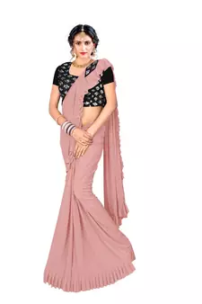 Ready To Wear Stitching Blouse With Broach And Sequence Blouse