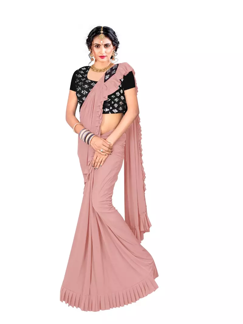 Ready To Wear Stitching Blouse With Broach And Sequence Blouse
