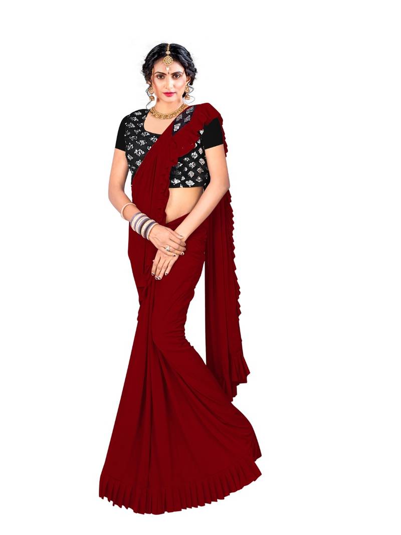 Ready To Wear Stitching Blouse With Broach And Sequence Blouse