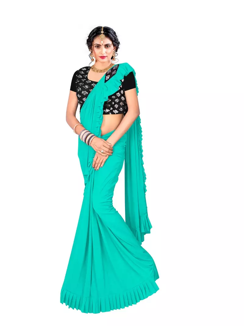 Ready To Wear Stitching Blouse With Broach And Sequence Blouse