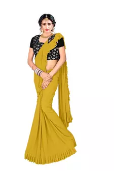 Ready To Wear Stitching Blouse With Broach And Sequence Blouse