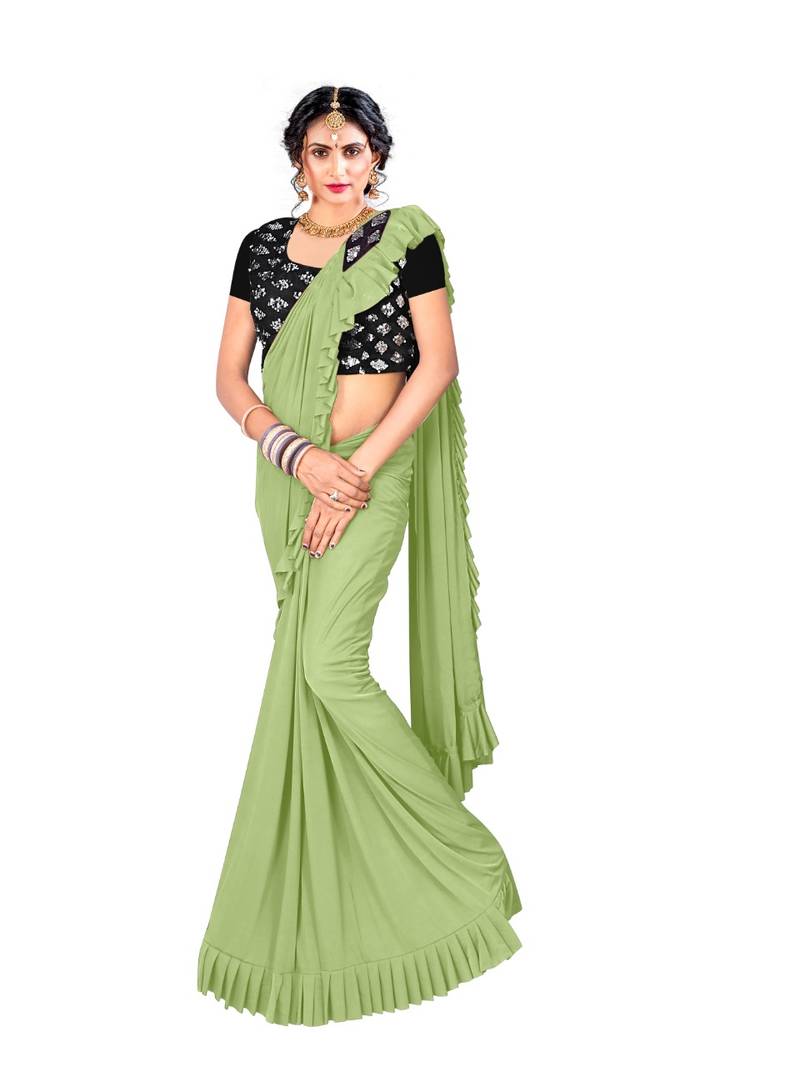 Ready To Wear Stitching Blouse With Broach And Sequence Blouse