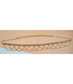 Multicolor agate waist-belt