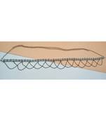 Multicolor agate waist-belt