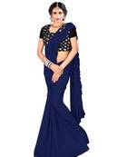 Ready To Wear Stitching Blouse With Broach And Sequence Blouse