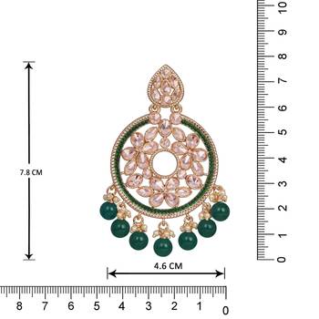 Green earrings 4
