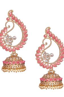 Peach earrings