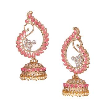 Peach earrings 3
