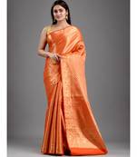 HAND WOVEN OPARA SILK SAREE with blouse WITH JARI