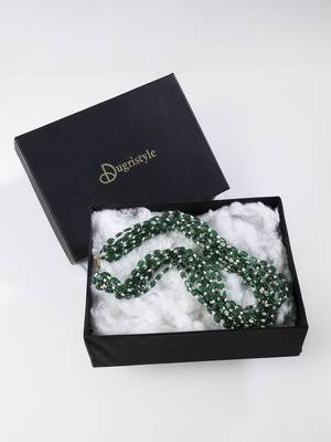 Green pearl necklaces 5