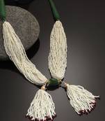 Green pearl necklaces