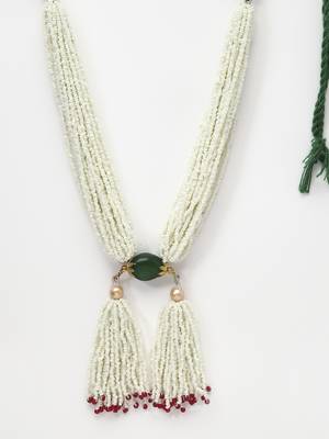 Green pearl necklaces 3