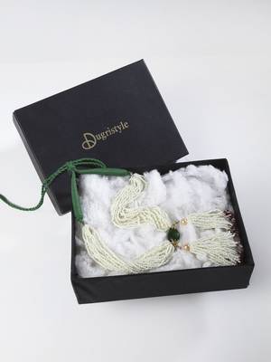 Green pearl necklaces 4