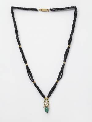 Black pearl necklaces 3