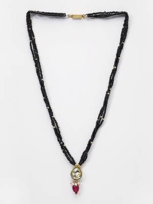 Black pearl necklaces 3