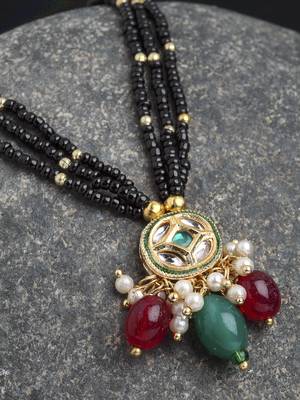 Black pearl necklaces 2
