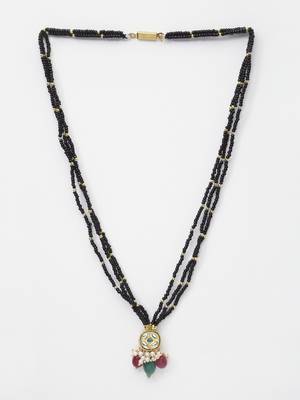 Black pearl necklaces 3