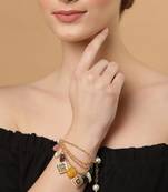 Blue pearl bracelets