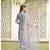 Blue Chanderi Straight Kurta Pant Set