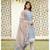 Blue Chanderi Straight Kurta Pant Set