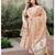 Round Neck Printed Anarkali Kurta Set with Straight Pants