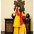 Yellow Flared Kurta Plazzo Set
