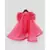 Coral Organza High Low Dress