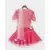 Pink Gotta Kurti with Sharara Set