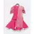 Pink Gotta Kurti with Sharara Set