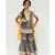 Grey Printed Kurti Sharara set