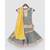 Grey Printed Kurti Sharara set