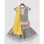 Grey Printed Kurti Sharara set