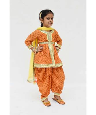 Blue Kurta And Off White Dhoti 2