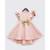 Pink cotton High Low Dress