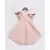 Pink cotton High Low Dress