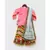 Pink Silk Kurti with Embroidery Sharara and Organza Dupatta