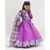 Purple Zig Zag Gown