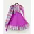 Purple Zig Zag Gown