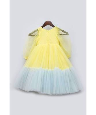 Black Organza Frill Dress 2