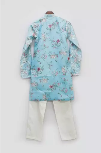 Yellow Silk Kurta And Pant