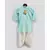 Blue Kurta with Offwhite Dhoti