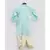 Blue Kurta with Offwhite Dhoti