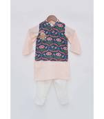 Pink Organza Frill Top And Yellow Embroidery Lehenga